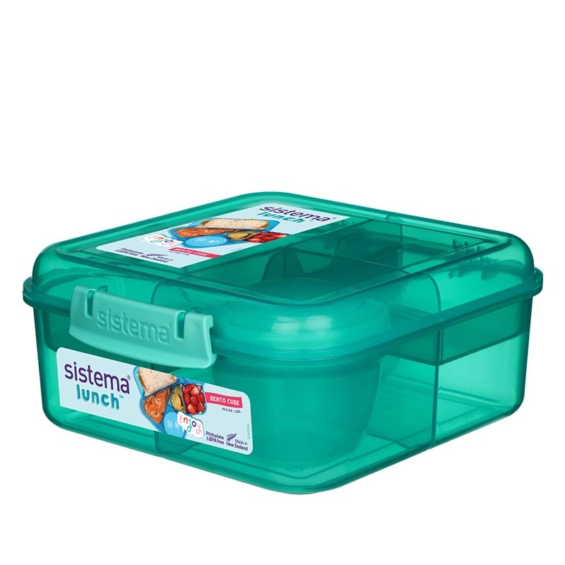 Sistema Bento Cube 1.25 L (Green) Køkkentilbehør 41685
