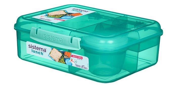Sistema Bento Lunch 1.65 litre - Teal Køkkentilbehør C-41690
