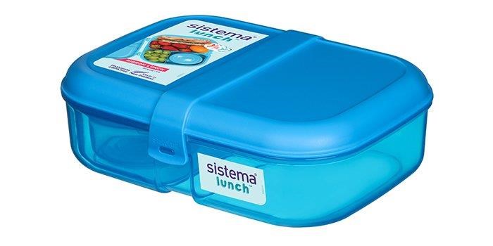 Sistema RIBBON LUNCH 1.1 L - Blue Køkkentilbehør 41675-9414202416759
