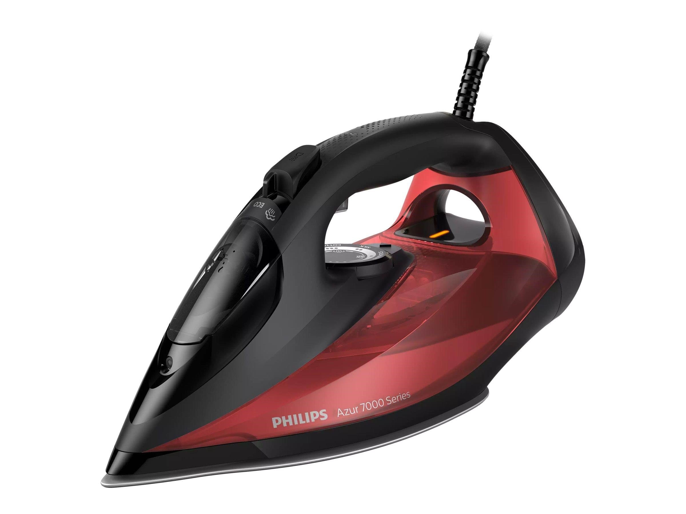 Philips Dampstrygejern Azur 7000 Series DST7022 - steam iron - sole plate: SteamGlide Plus