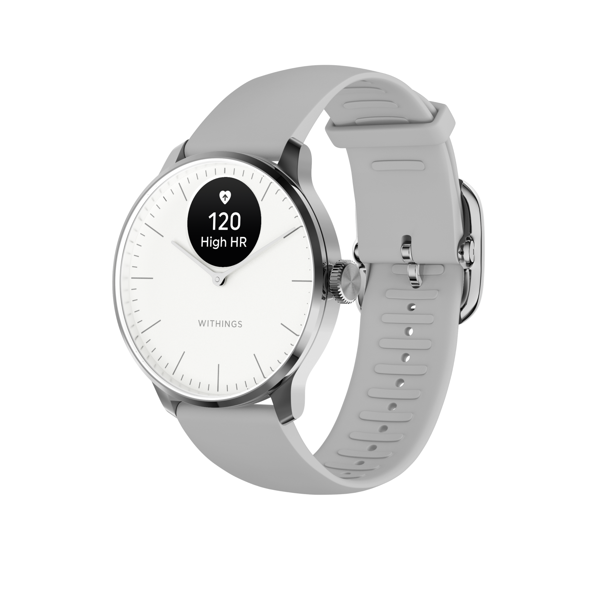 Withings Scanwatch Light - White - 37 mm Smartwatch Hvid HWA11-model 3-All-Int