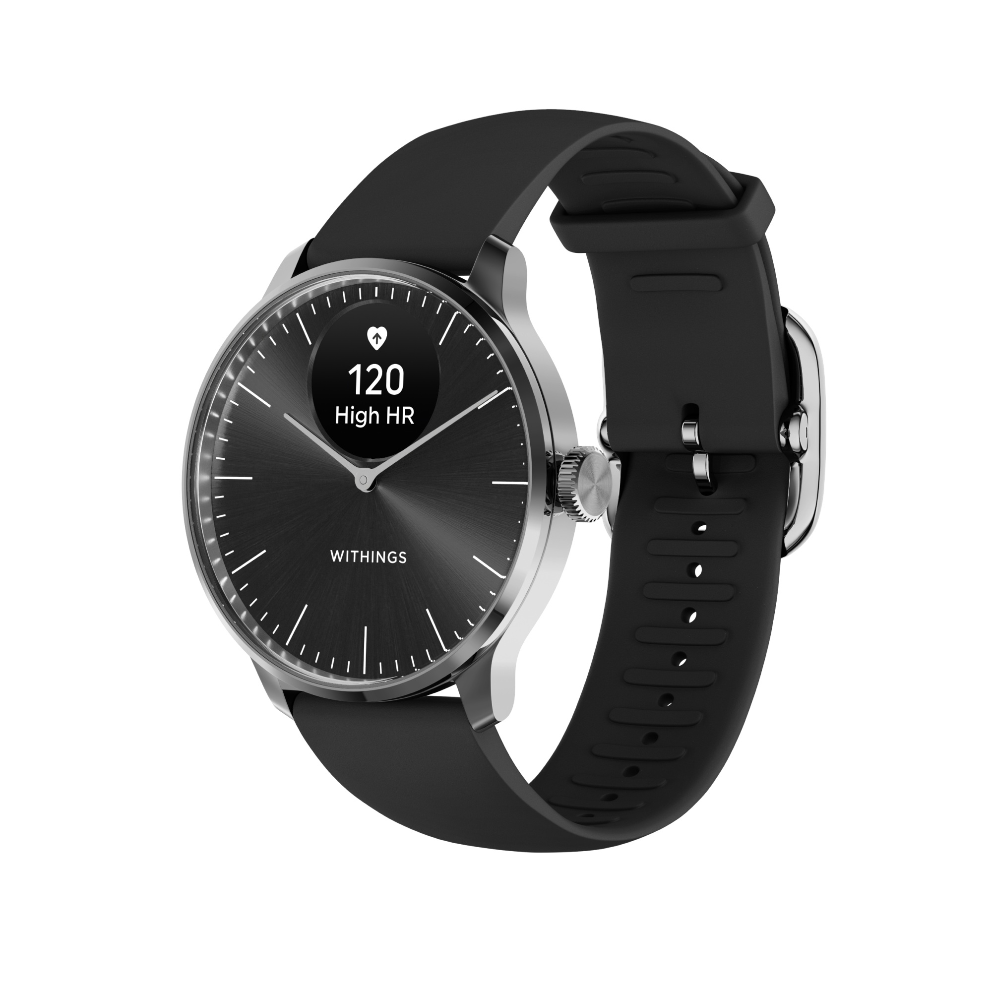 Withings Scanwatch Light - Black - 37 mm Smartwatch Sølv HWA11-model 5-All-Int