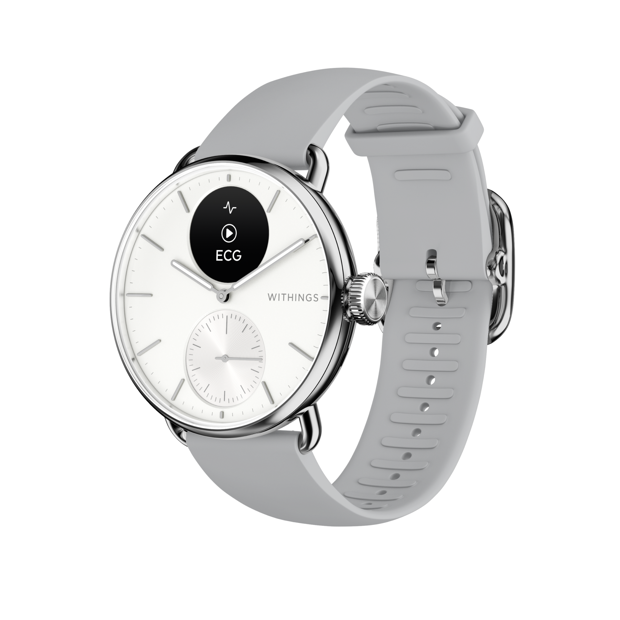 Withings Scanwatch 2 - 38mm - White Smartwatch Hvid HWA10-model 2-All-Int