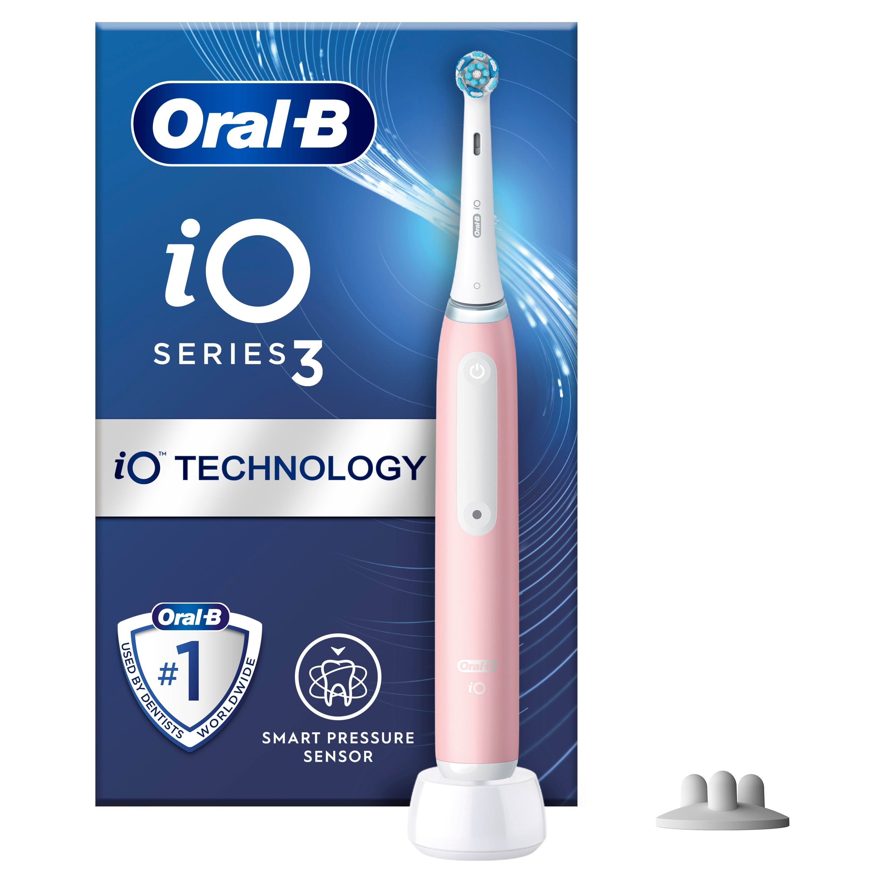 Oral-B Eltandbørste iO3S Blush Pink El Tandbørste 8006540730843
