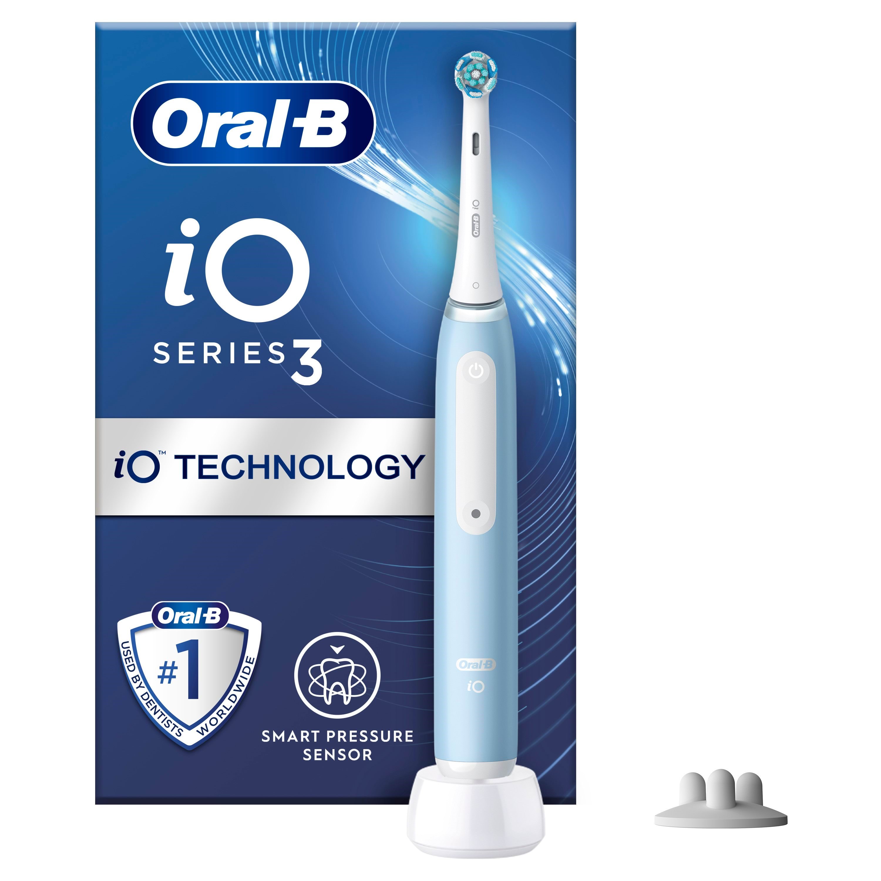 Oral-B Eltandbørste iO3S Ice Blue El Tandbørste 8006540730935