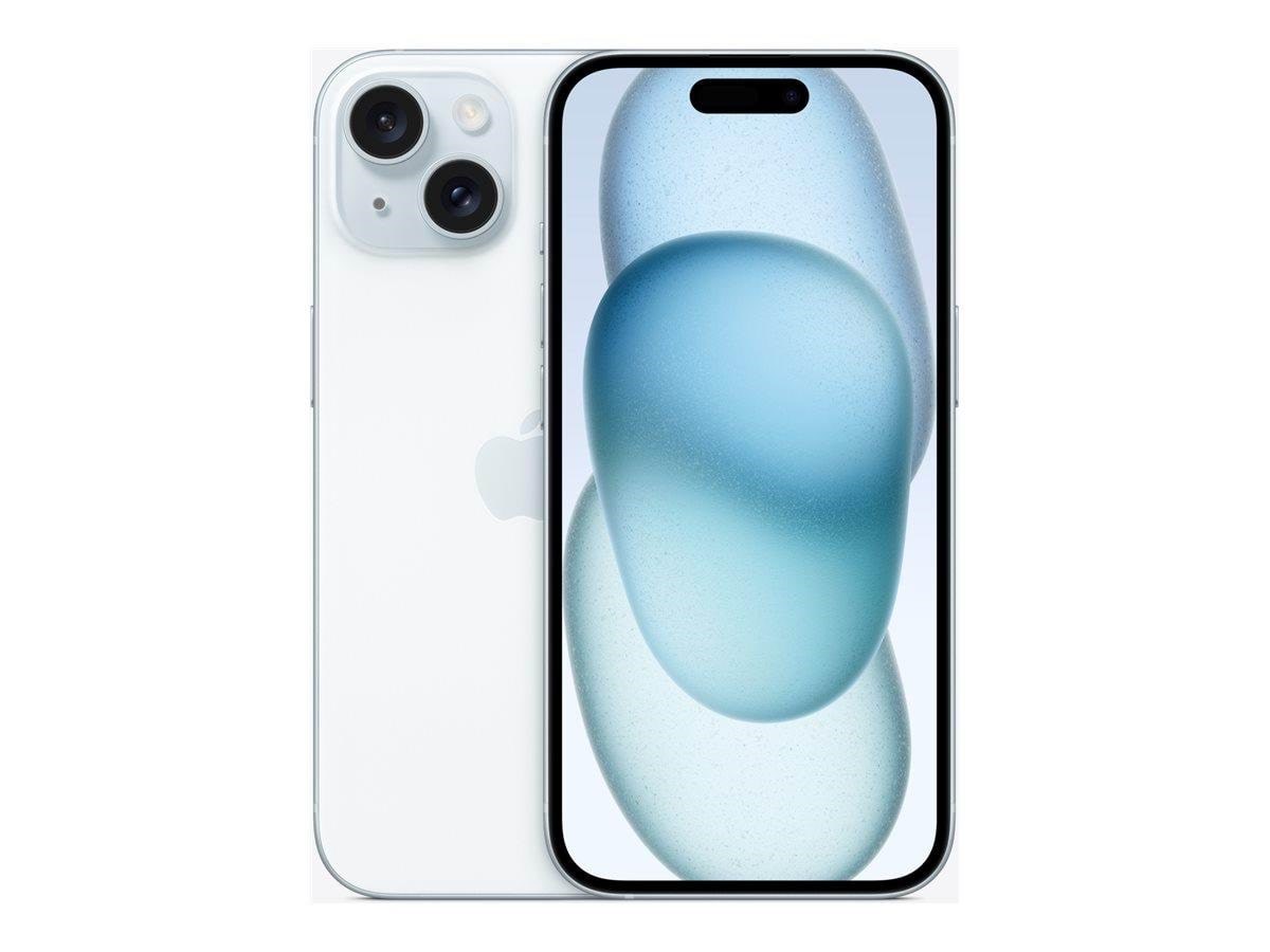 Apple iPhone 15 128GB - Blue Mobiltelefon Blå MTP43QN/A
