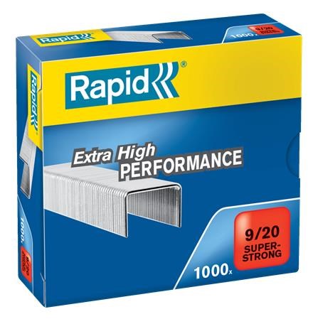 Rapid Super Strong - staples - 9/8 - 8 mm - pack of 1000 Hæftemaskine 24871700
