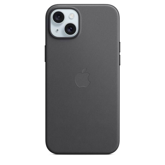Apple iPhone 15 Plus FineWoven Case with MagSafe - Black Mobilcover MT423ZM/A