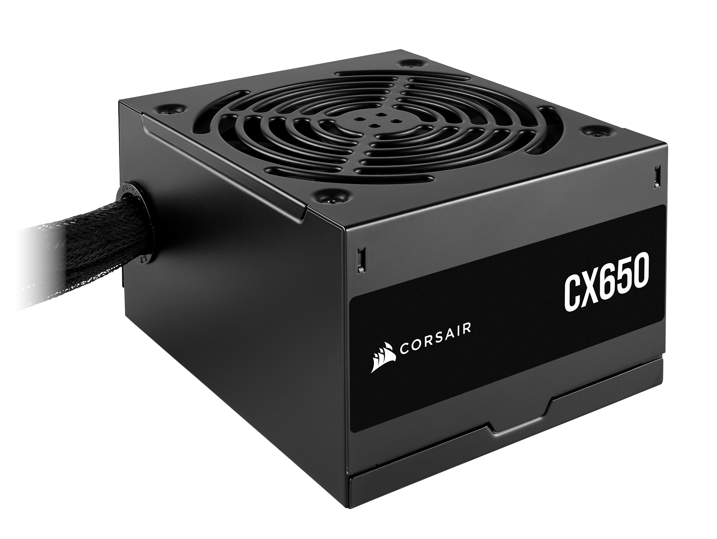 Corsair CX650 Strømforsyning - 650 Watt - 120 mm - ATX 2.4 - 80 Plus Bronze certified Strømforsyning Sort CP-9020278-EU