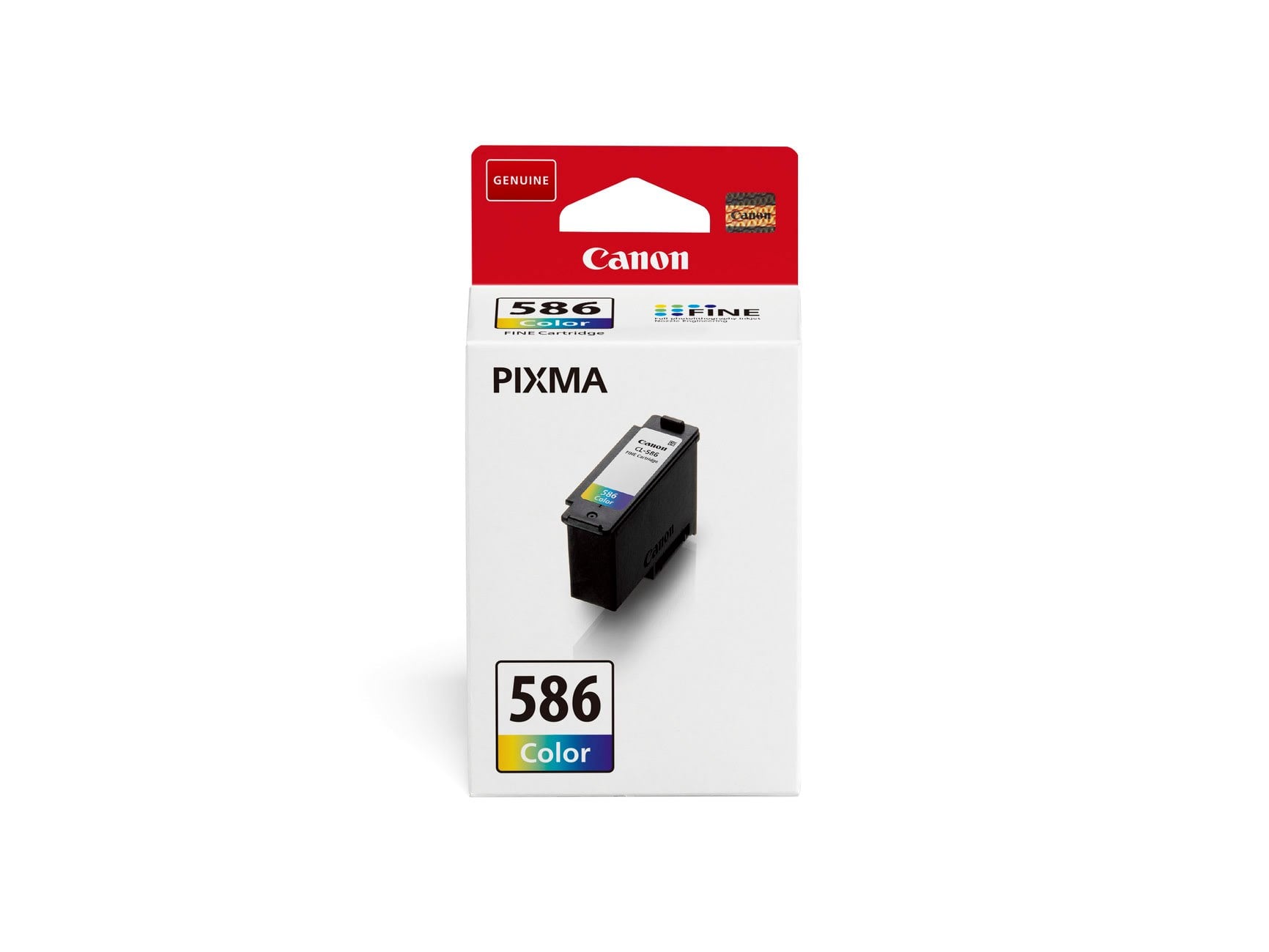 Canon CL-586 / 6227C001 3-Color Printerpatron Og Toner Cyan, Magenta, Gul
