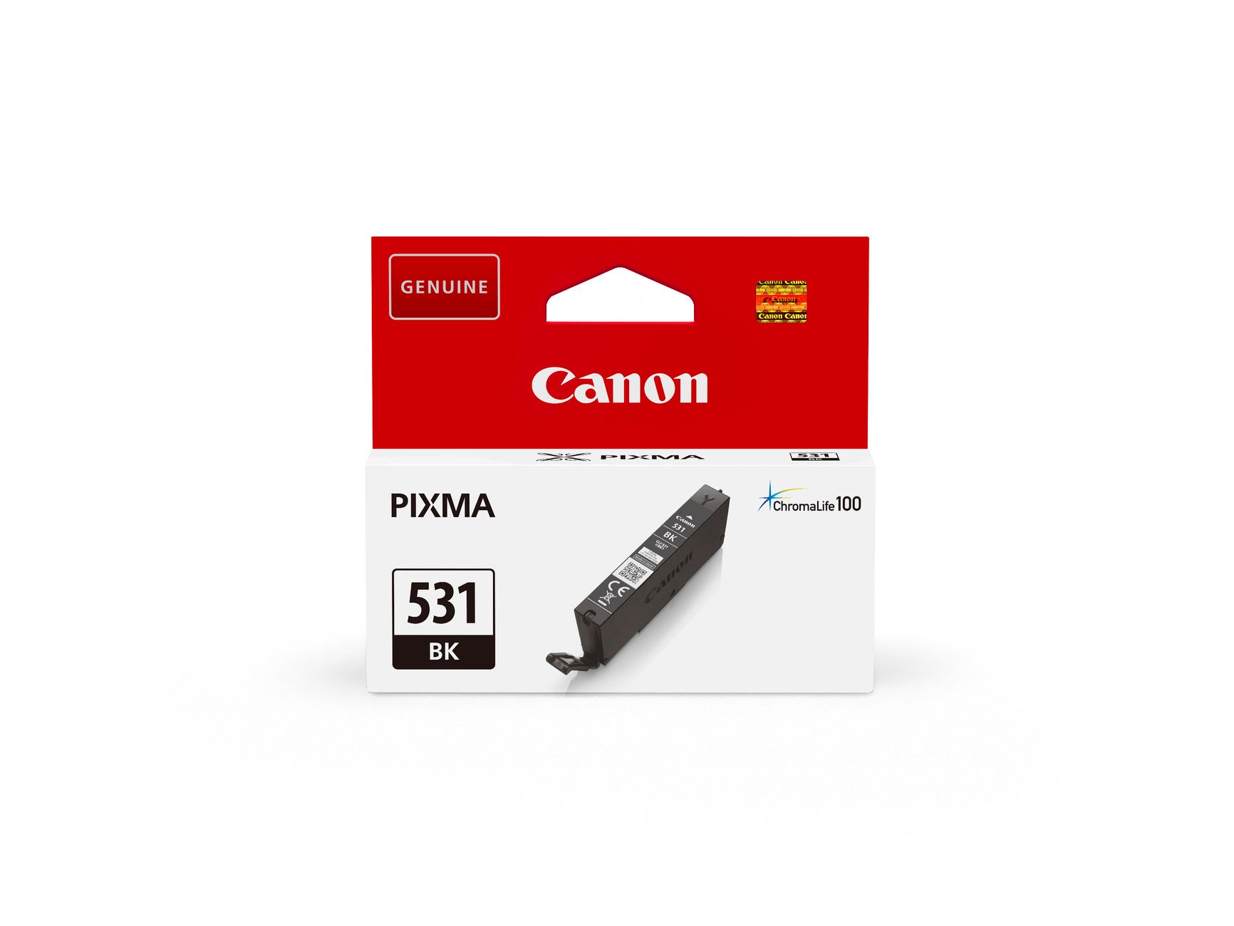 Canon CLI-531 / 6118C001 Black Printerpatron Og Toner Sort