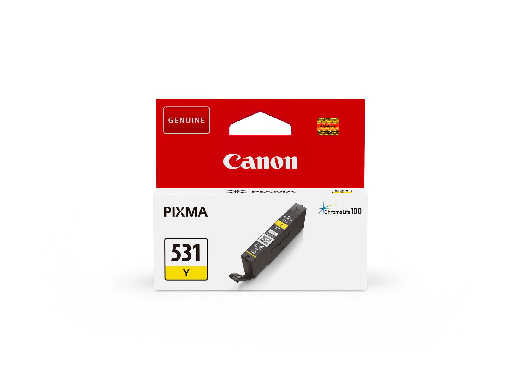 Canon CLI-531 / 6121C001 Yellow Printerpatron Og Toner Gul