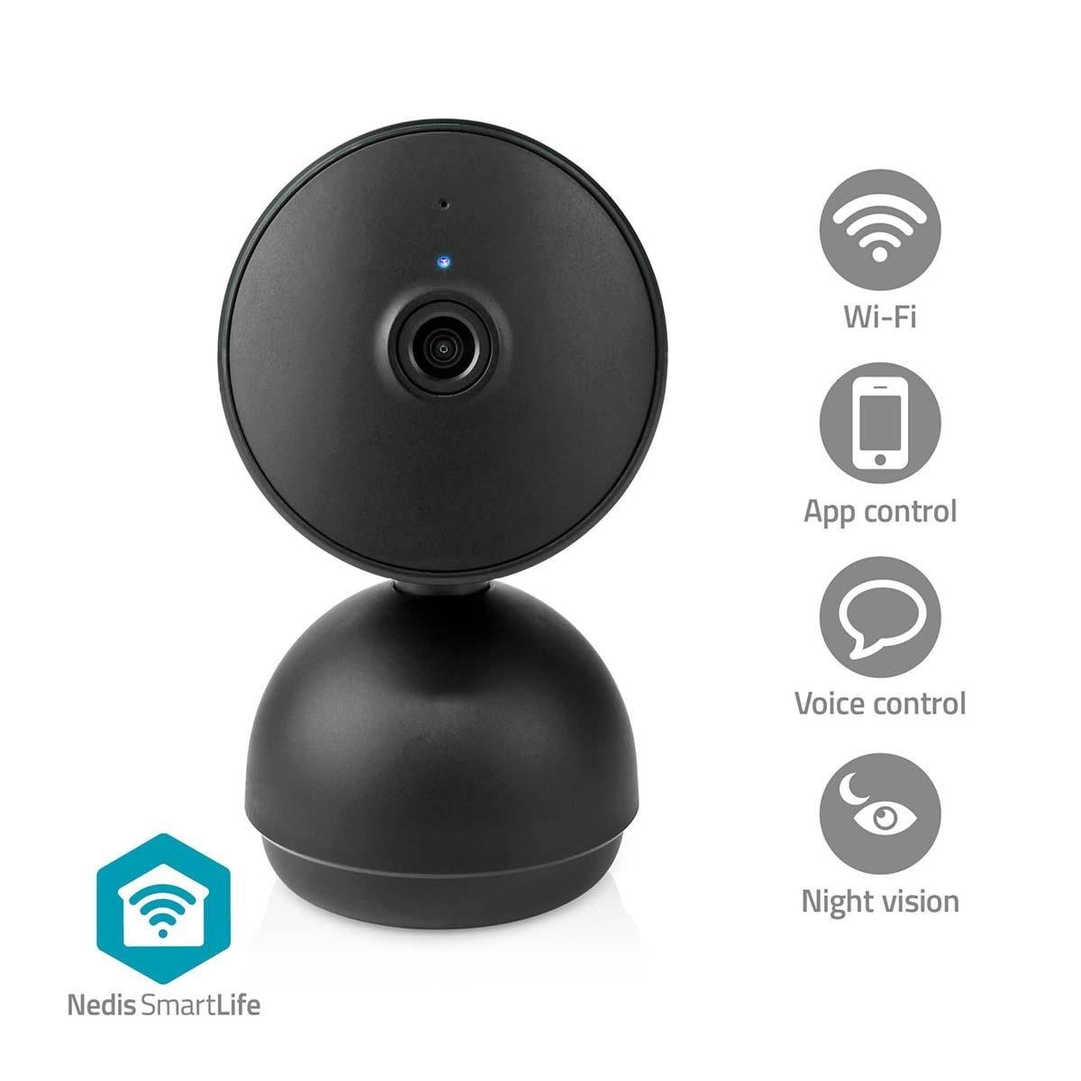 Nedis SmartLife Indendørs Kamera Smart Home WIFICI22CBK