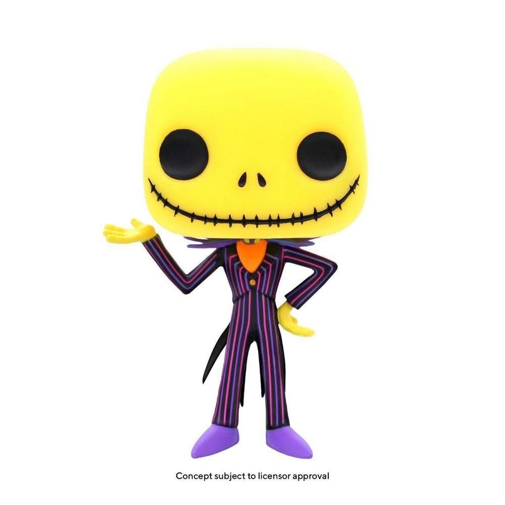 Funko! - POP! JACK SKELLINGTON (BLACK LIGHT) - THE NIGHTMARE BEFORE CHRISTMAS - Figur Merchandise 0889698639606