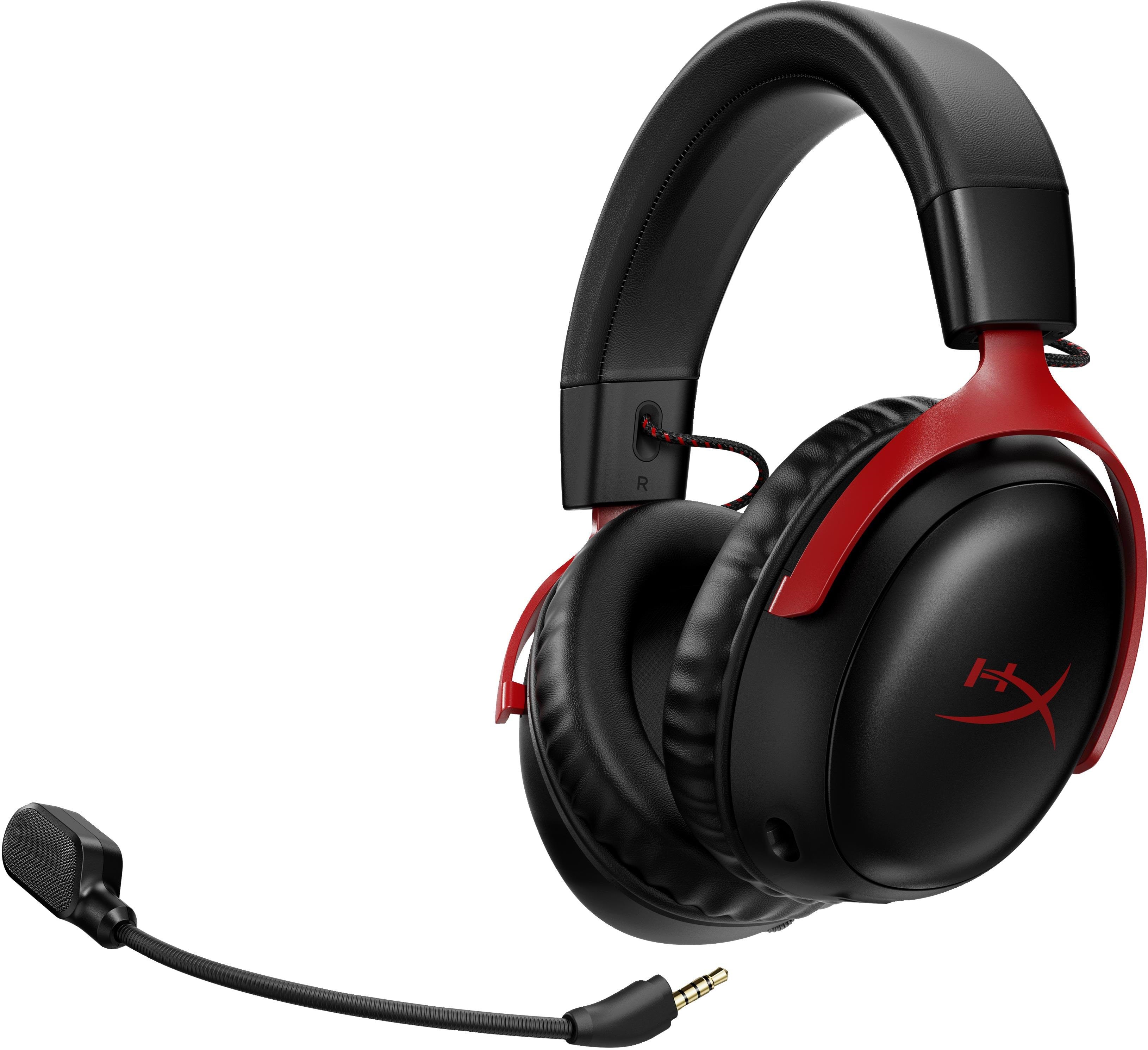 HyperX Cloud III Wireless - Black/Red Hovedtelefoner Og Headset Rød 77Z46AA