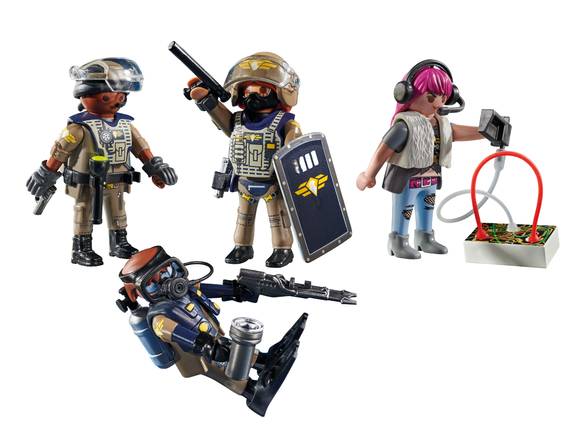 Playmobil City Action - Taktisk enhed figursæt Playmobil 71146