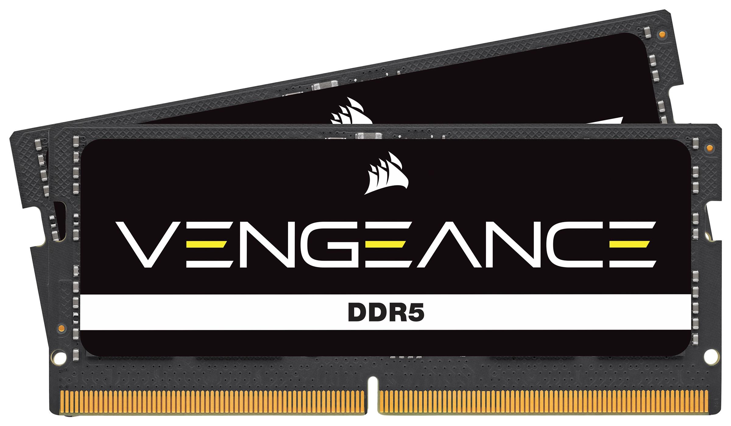 Corsair Vengeance SODIMM DDR5-5600 - 32GB - CL48 - Dual Channel (2 pcs) - Intel XMP - Sort