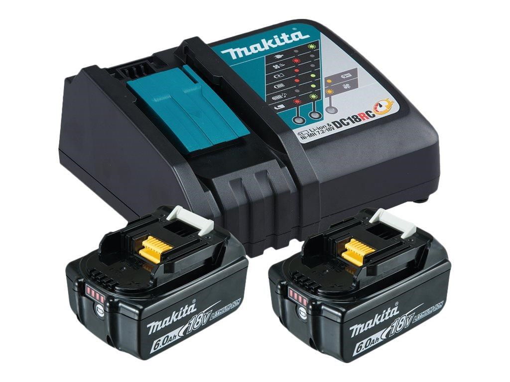 Makita DC18RC battery charger - with battery - 2 - Li-Ion Akku Lader 199480-6
