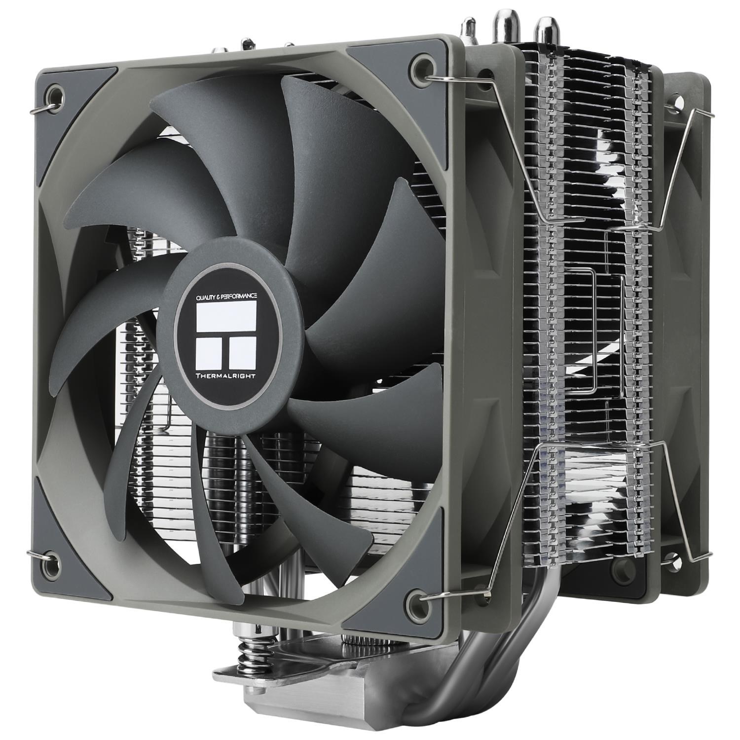 Thermalright Assassin Spirit 120 V2 PLUS - CPU Luftkøler - Max 26 dBA Cpu Køler Sort