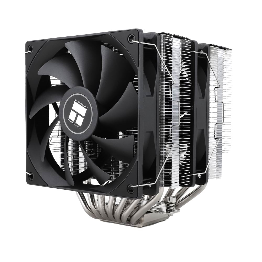 Thermalright Phantom Spirit 120 - CPU Luftkøler - Max 26 dBA Cpu Køler Sort