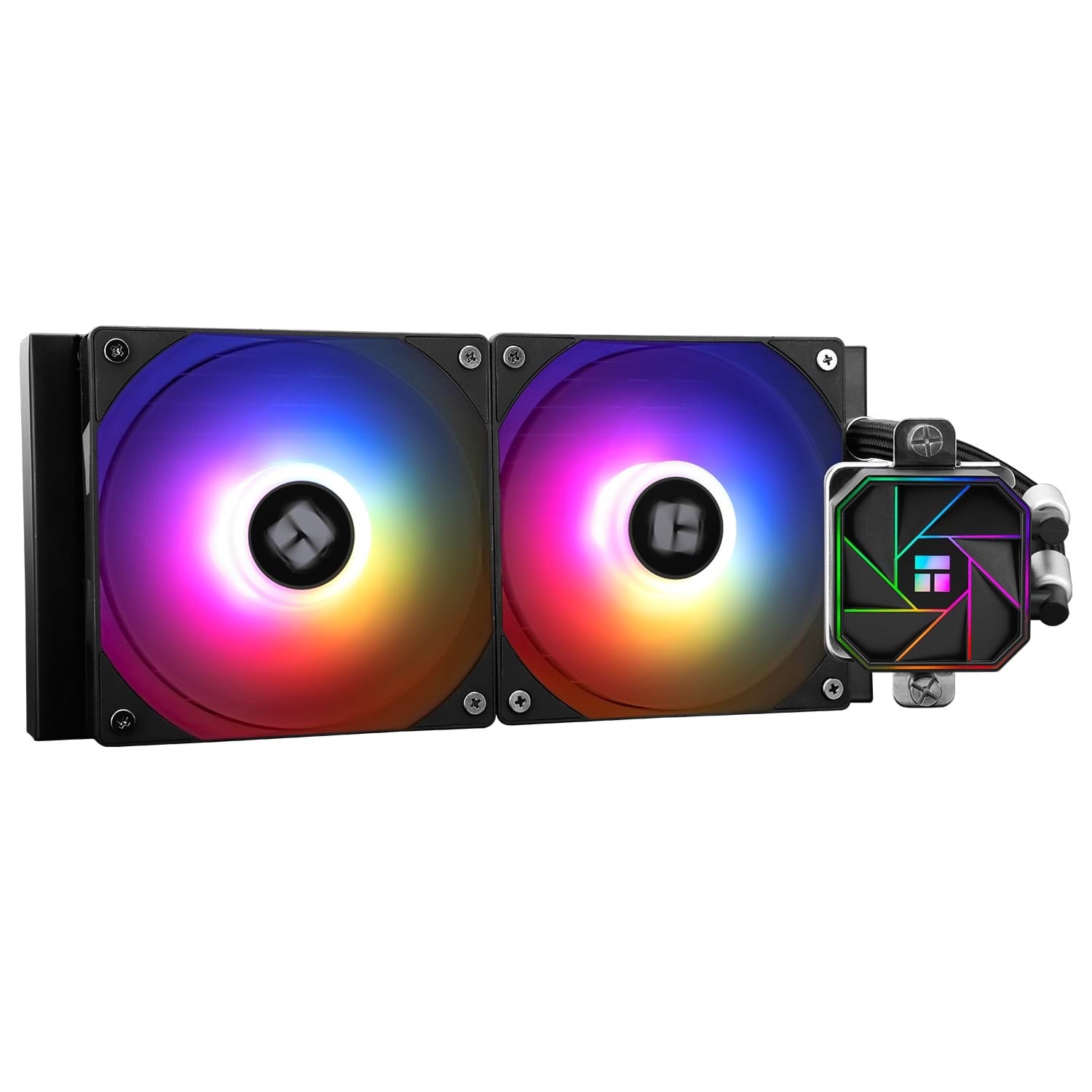 Thermalright Aqua Elite 240 V3 Black ARGB - CPU Vandkøling - Max 26 dBA Cpu Køler Sort AQUA ELITE 240 BLACK ARGB V3