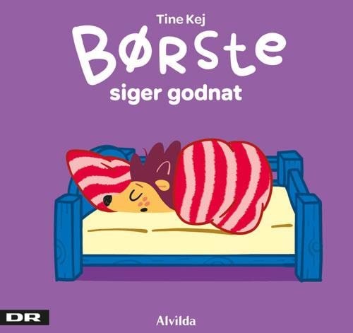 Minisjang - Børste siger godnat - Børnebog - Papbog Børnebog 9788741518374