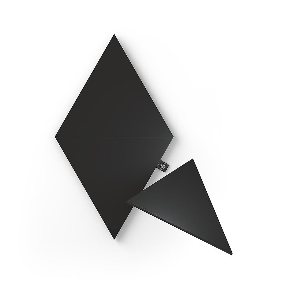 Nanoleaf Shapes Limited Edition Ultra Black Triangles Expansion Pack (3 Panels) Smart Home NL47-0101TW-3PK