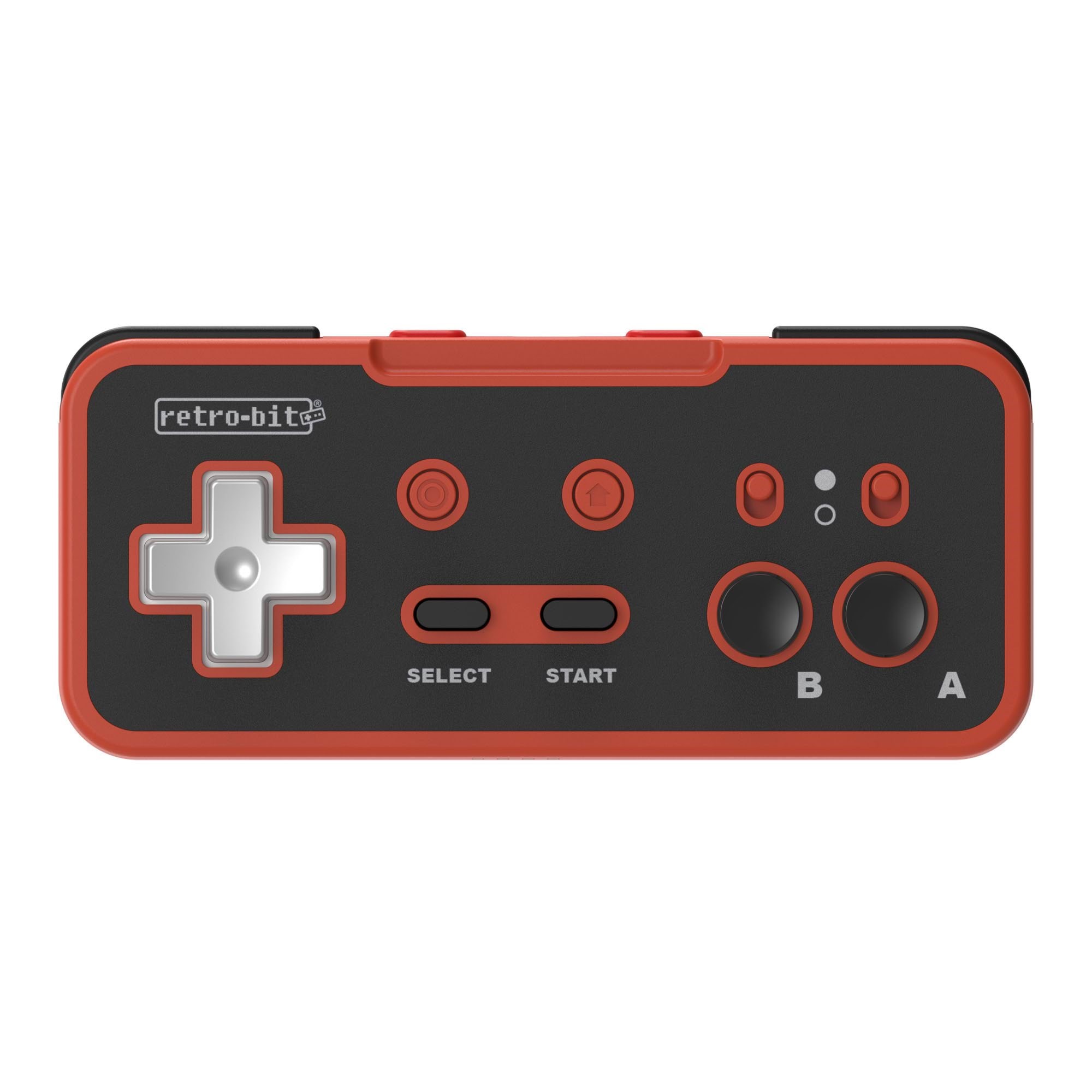 Retro-Bit Origin8 2.4 GHz Wireless - Red & Black - Wireless Controller - Nintendo NES Spil Tilbehør 849172015067