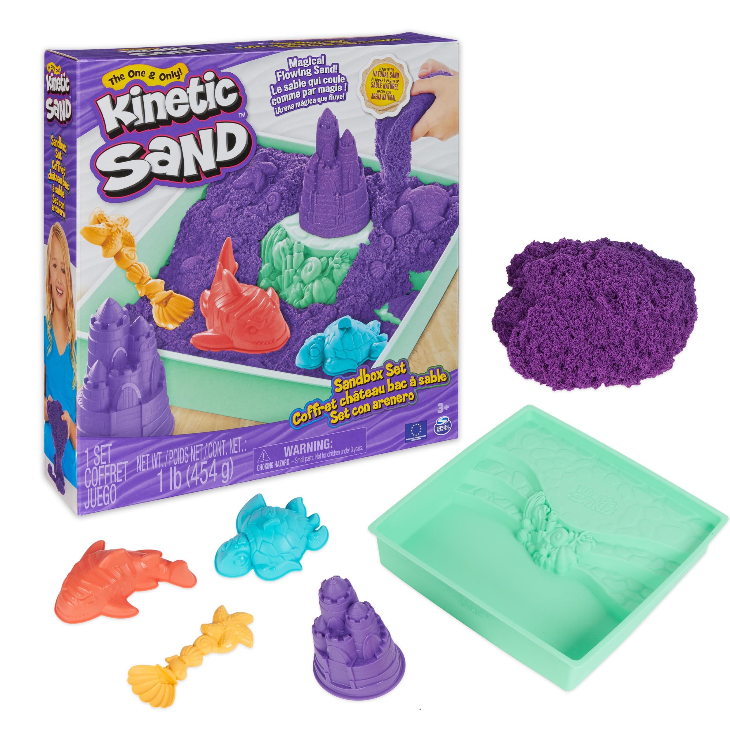 Kinetic Sand Sandbox-sæt - Lilla Kreativt Legetøj 6067477