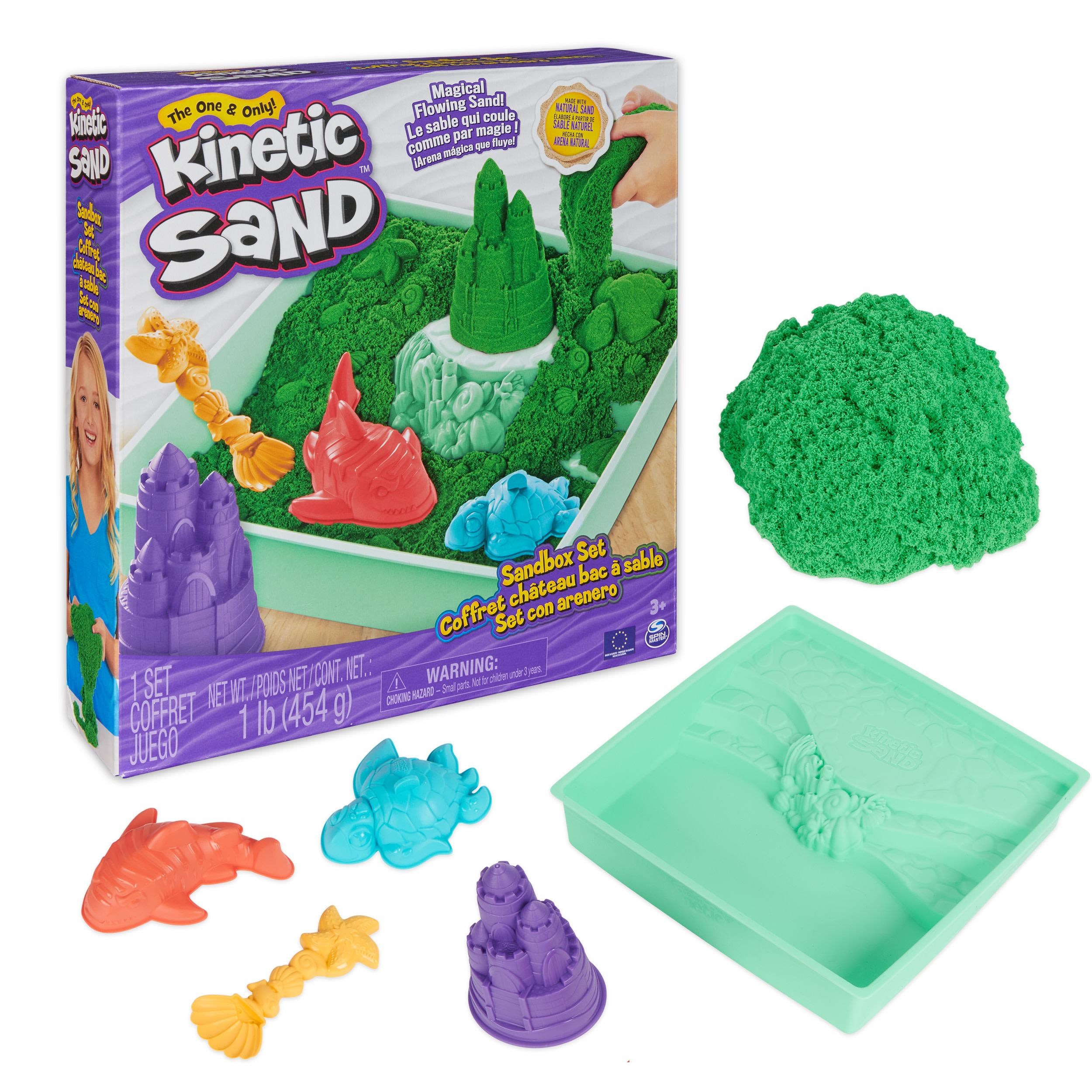 Kinetic Sand Sandbox-sæt - Grøn Kreativt Legetøj 6067479