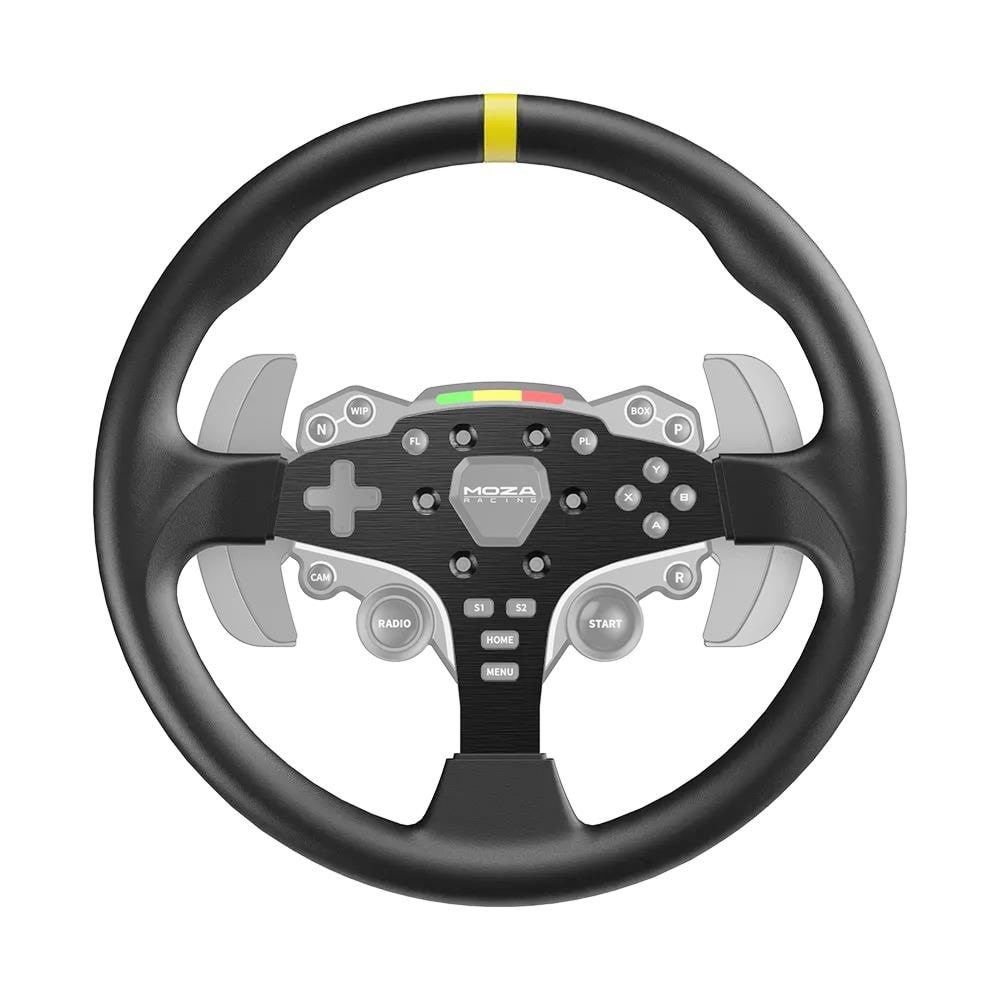 Moza Racing ES Round Steering Wheel Mod (12inch) - Miscellaneous Wheel - PC Spil Tilbehør RS046