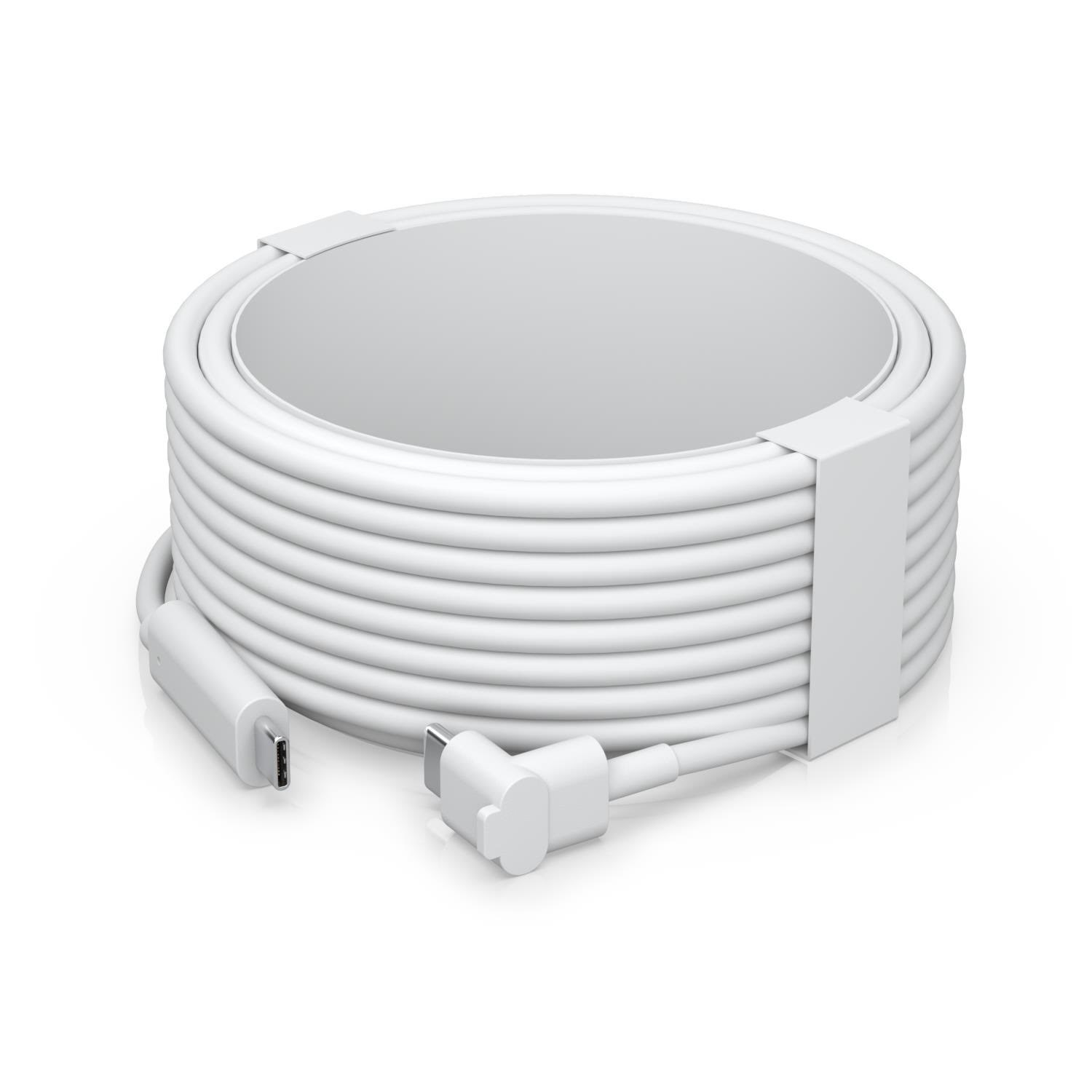 Ubiquiti 4.5M USB-C Cable Connects Camera G4/G6 Instant to a PoE source Strømkabel Hvid UACC-G4-INS-Cable-USB-4.5M