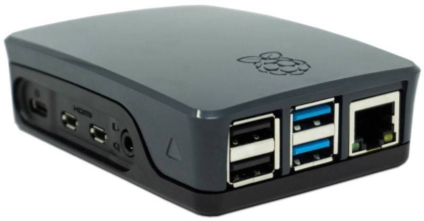 Raspberry Pi 5 Case - Black - Kabinet - Raspberry Pi - Sort Kabinet SC1160