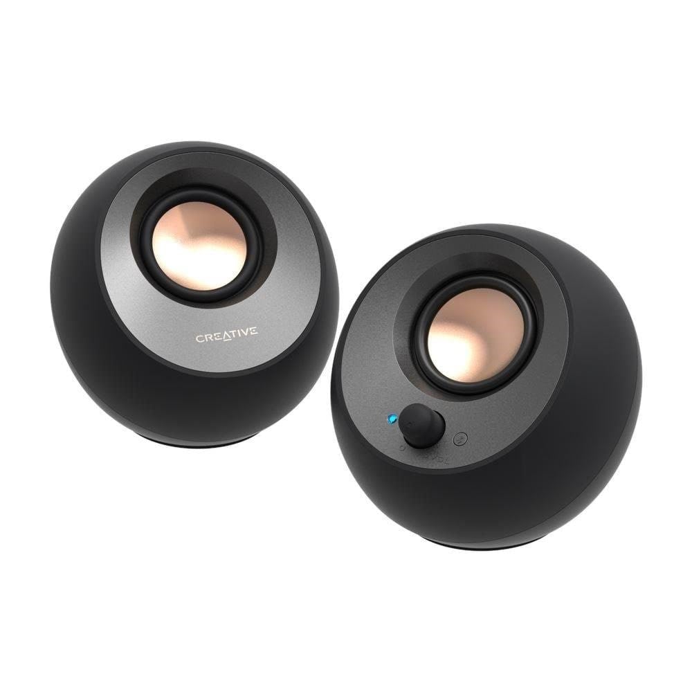 Creative Pebble V3 - Black - Bluetooth - 2.0 Kanal - Sort Pc Højttalere 51MF1700AA000