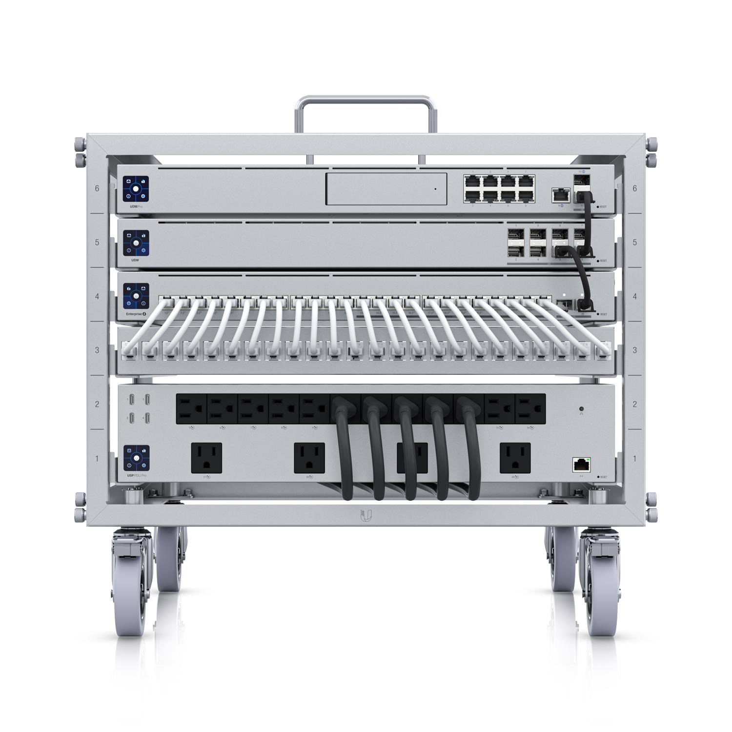 Ubiquiti U-Rack-6U-TL Toolless Mini Rack Rackskab