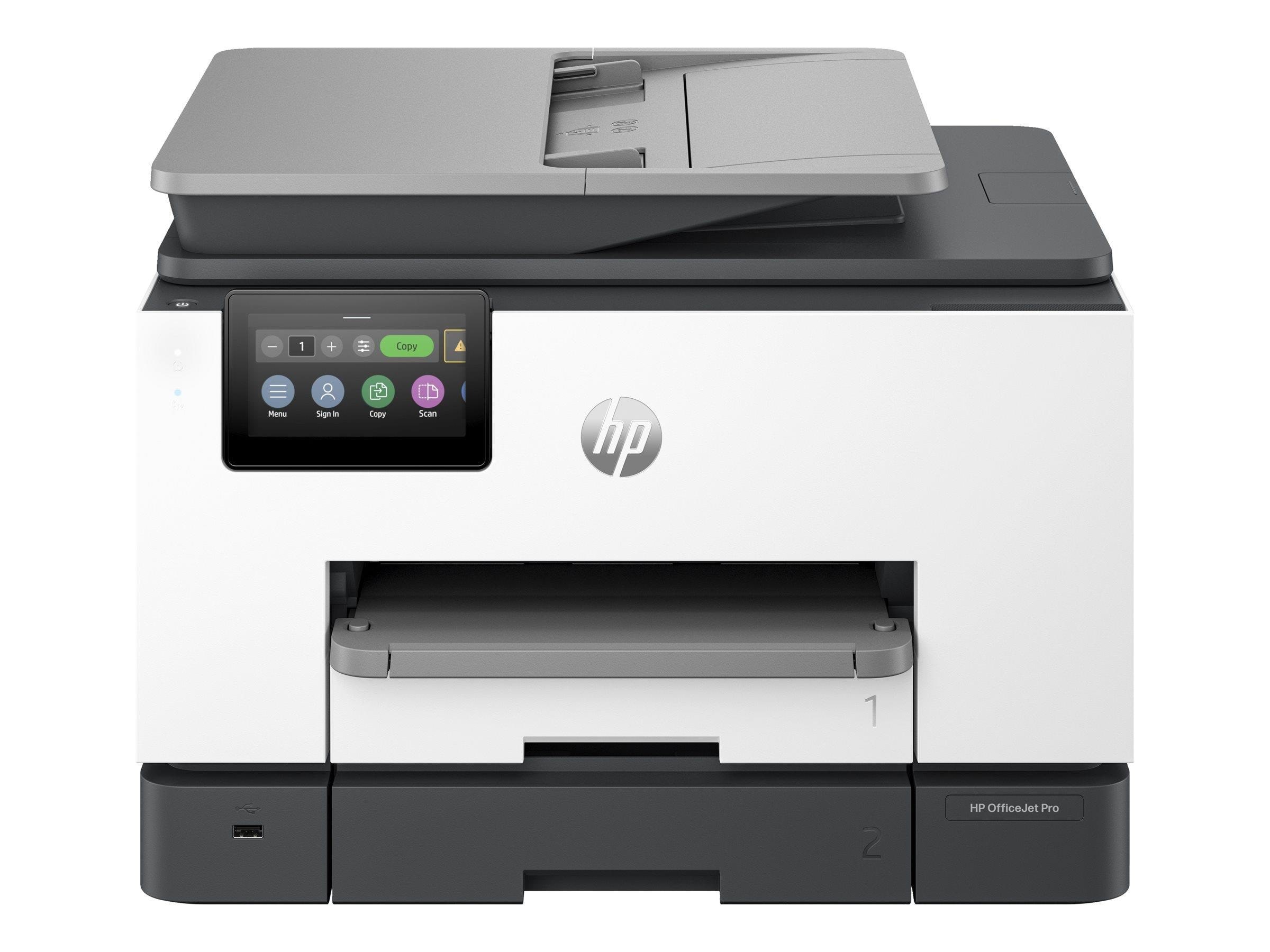 HP Officejet Pro 9130b All in One - Color inkjet | A4/Legal | Wi?Fi(ac) | USB/LAN Multifunktion - Farve - Blæk Printer 4U561B#629