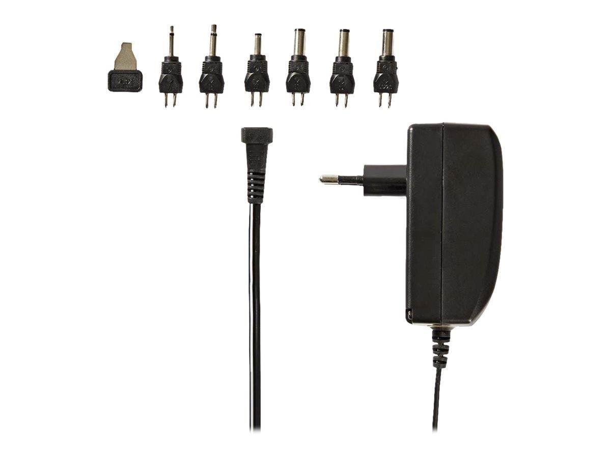 Nedis Universal AC Power Adapter - 24 W | 9 - 24 V DC | 1.80 m | 1.0 A - 1.5 A A | 6 plug(s) Mobil Oplader ACPA003