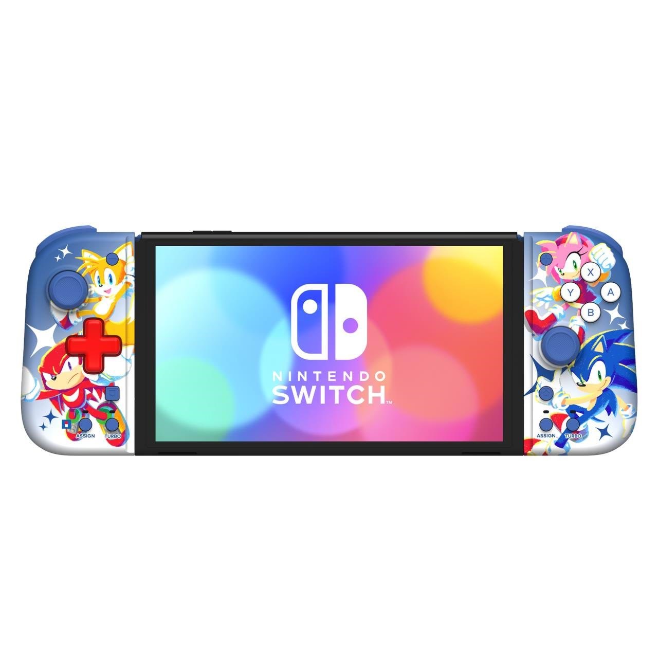 HORI Split Pad Compact (Sonic) - Wired Controller - Nintendo Switch Spil Tilbehør NSW-465U