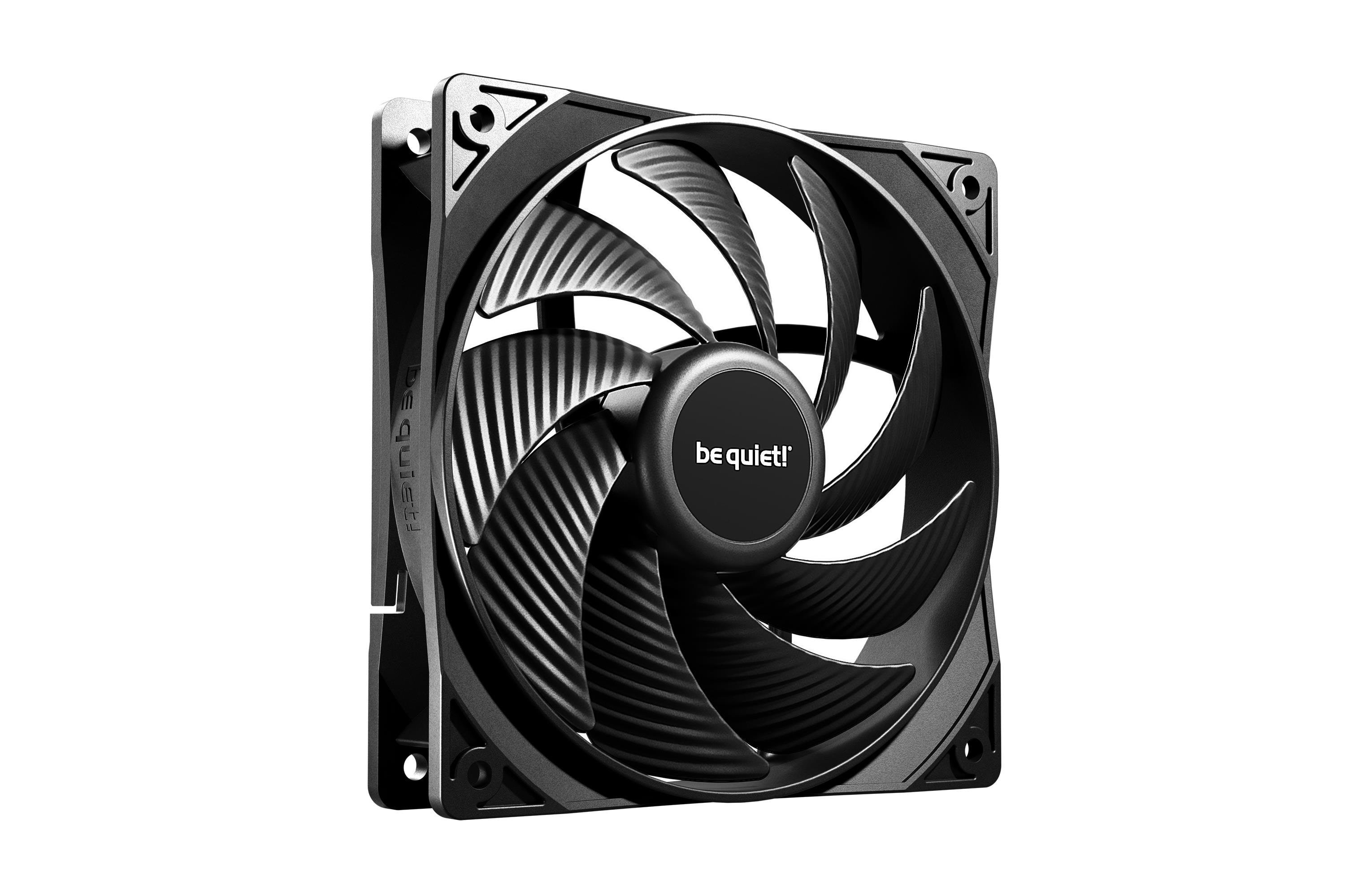 be quiet! Pure Wings 3 120mm PWM high-speed - Kabinet køler - 120mm - Sort - 31 dBA
