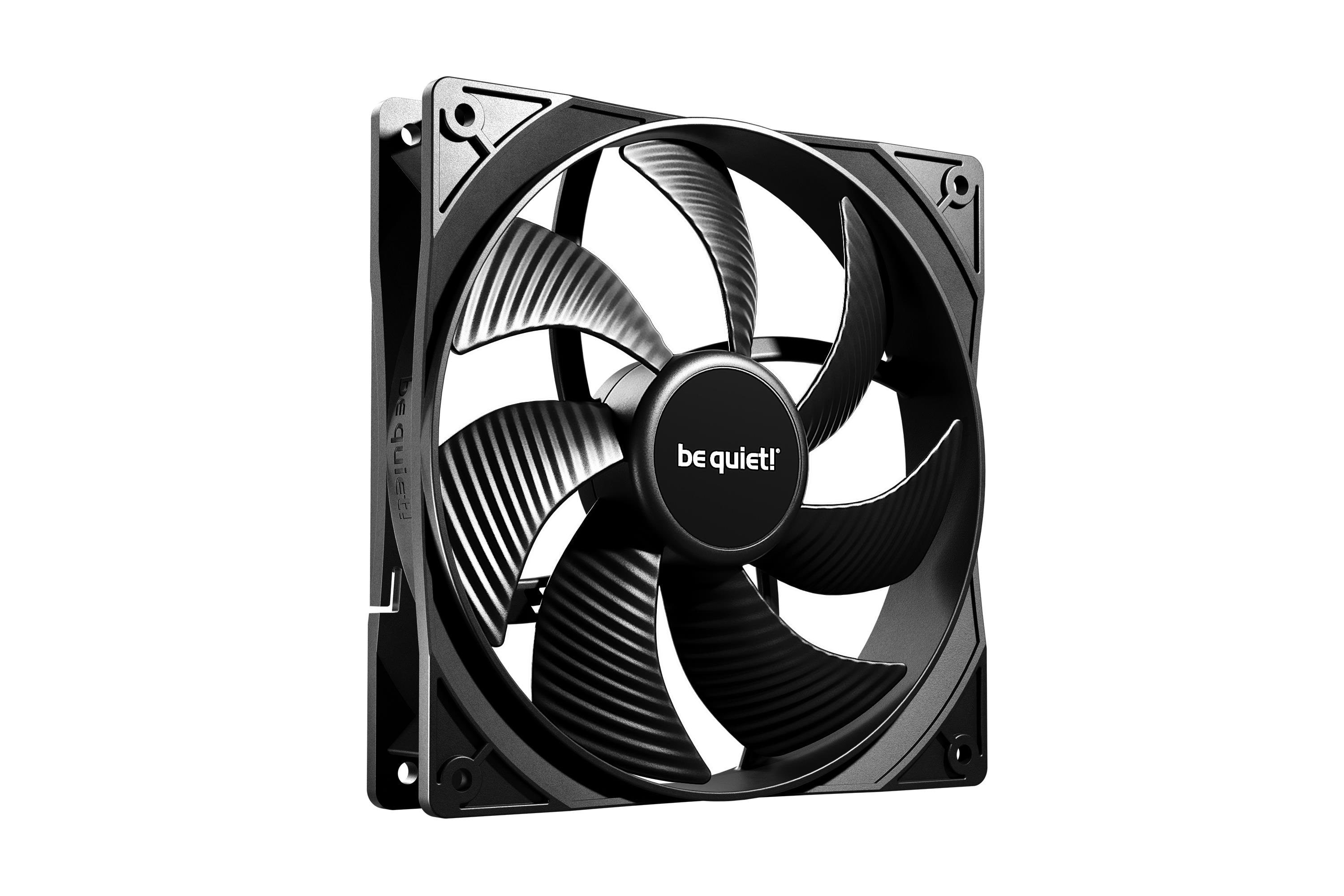 be quiet! Pure Wings 3 140mm PWM - Kabinet køler - 140mm - Sort - 22 dBA