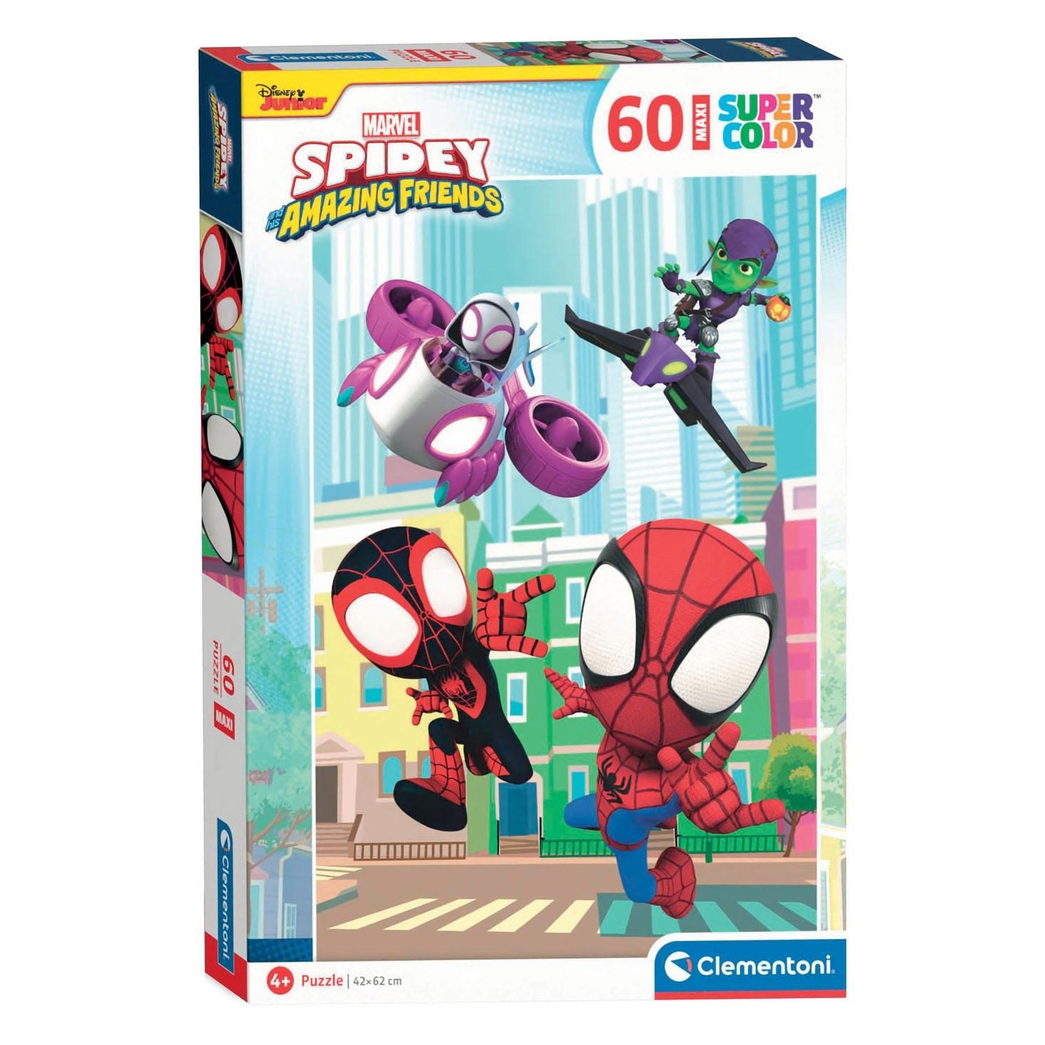 Clementoni Maxi Puzzle - Spidey 60pcs. 2D Puslespil