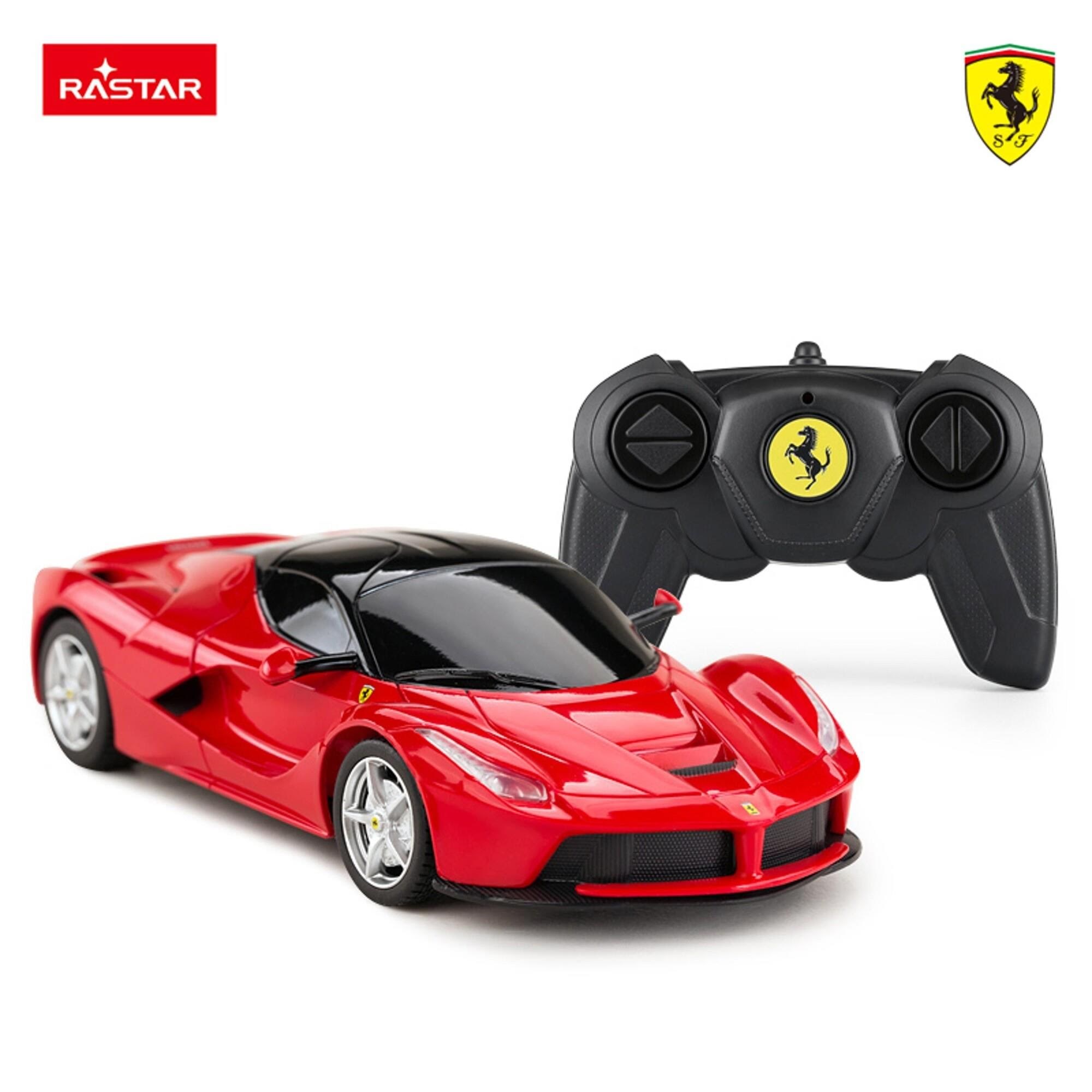 RASTAR R/C 1:24 Ferrari LaFerrari 19 CM Red Fjernstyret Bil 48900