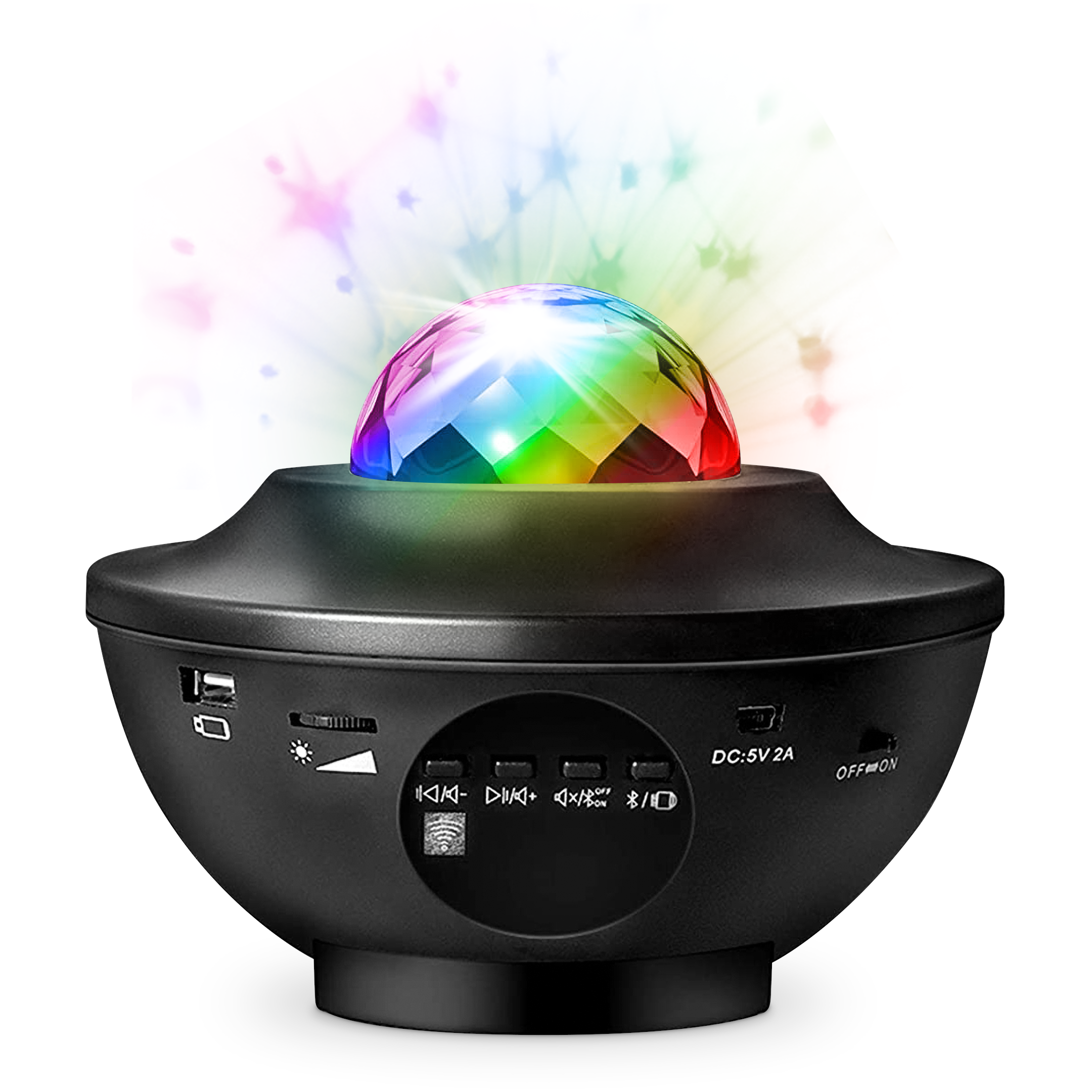 Music Star Galaxy Projector Højttaler Musik 501127