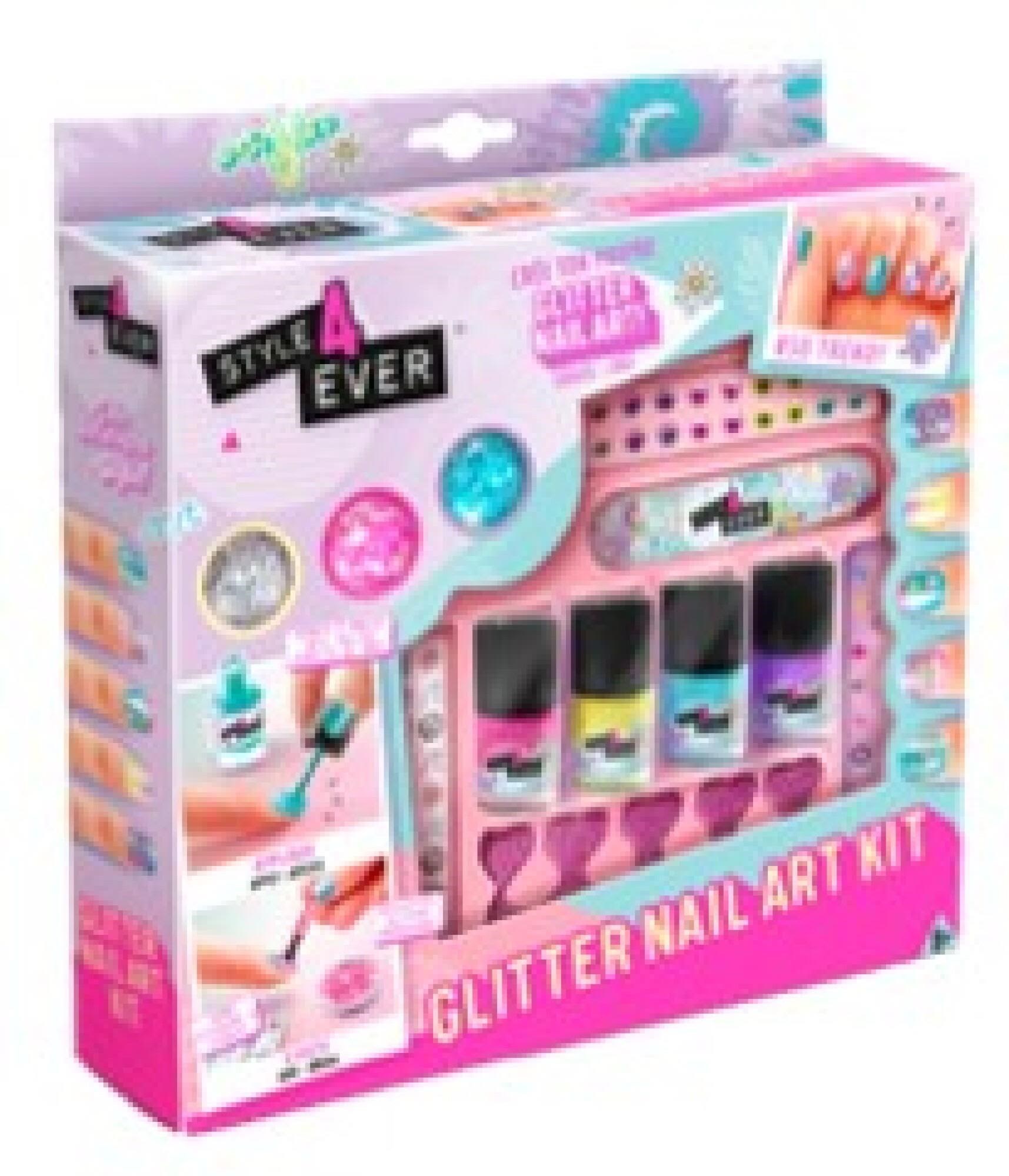 Style 4 Ever Glitter Neglekunst Kit Kreativt Legetøj 194