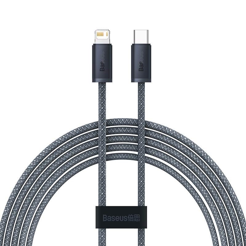 Baseus Dynamic Series cable USB-C to Lightning 20W 2m (gray) Usb Kabel Grå CALD000116