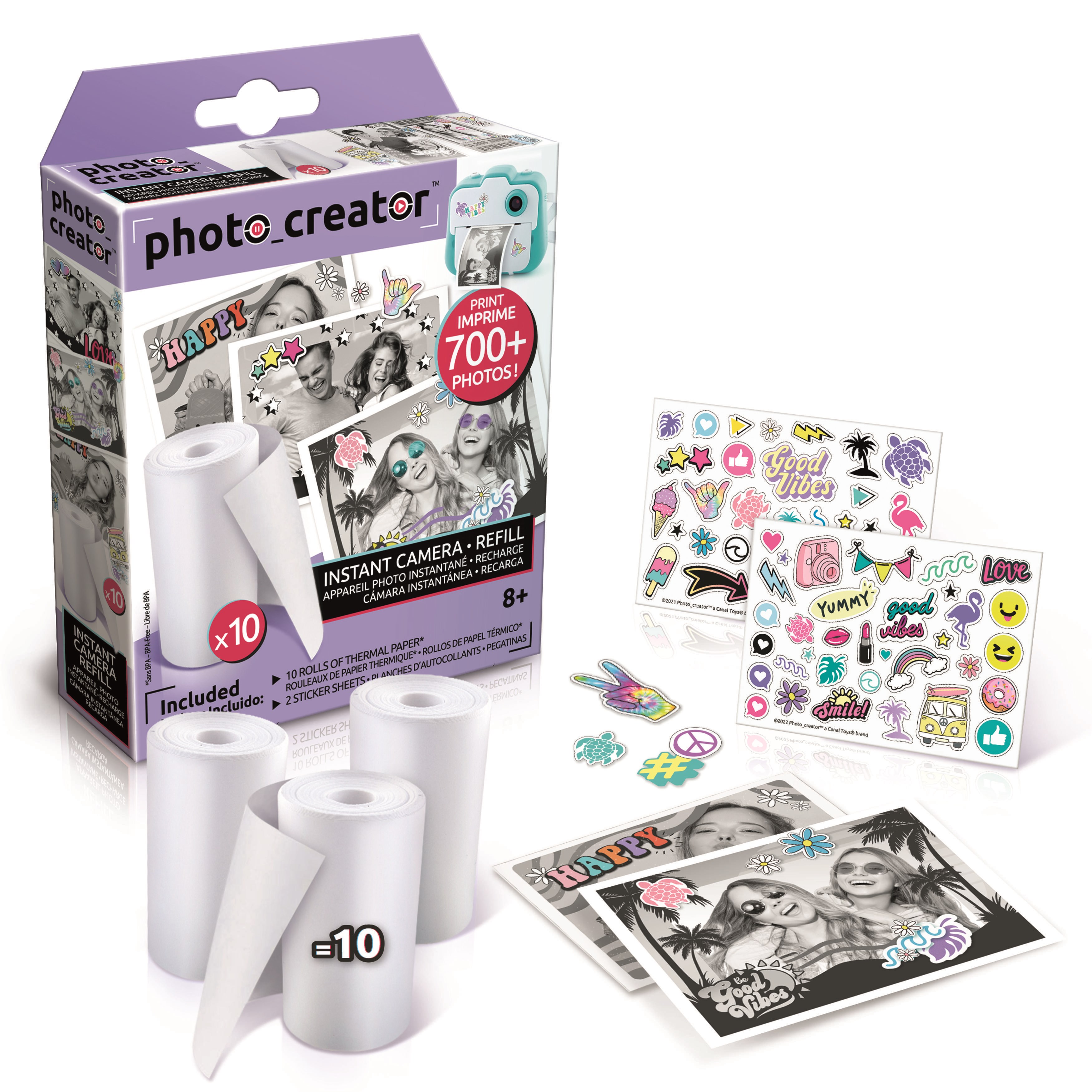 Studio Creator Photo Creator Instant Kamera Refill 10 Ruller Kreativt Legetøj 12305