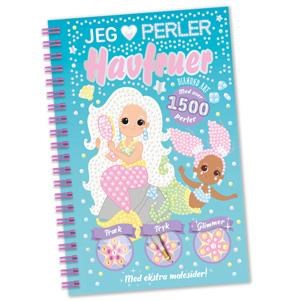 Diamond Art: Jeg elsker perler - Havfruer - Hobby Hobby 9788772058382
