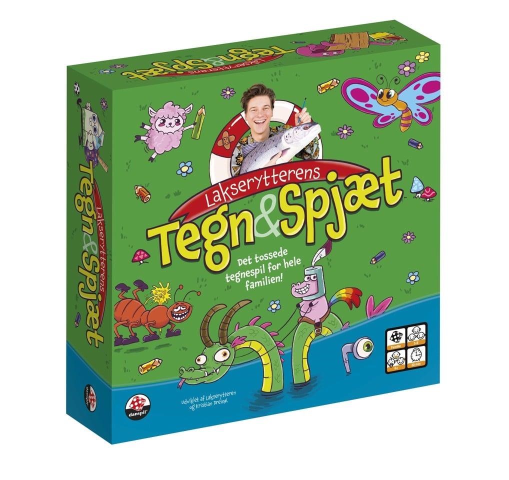 Danspil Lakserytterens Tegn & Spjæt Brætspil 14094