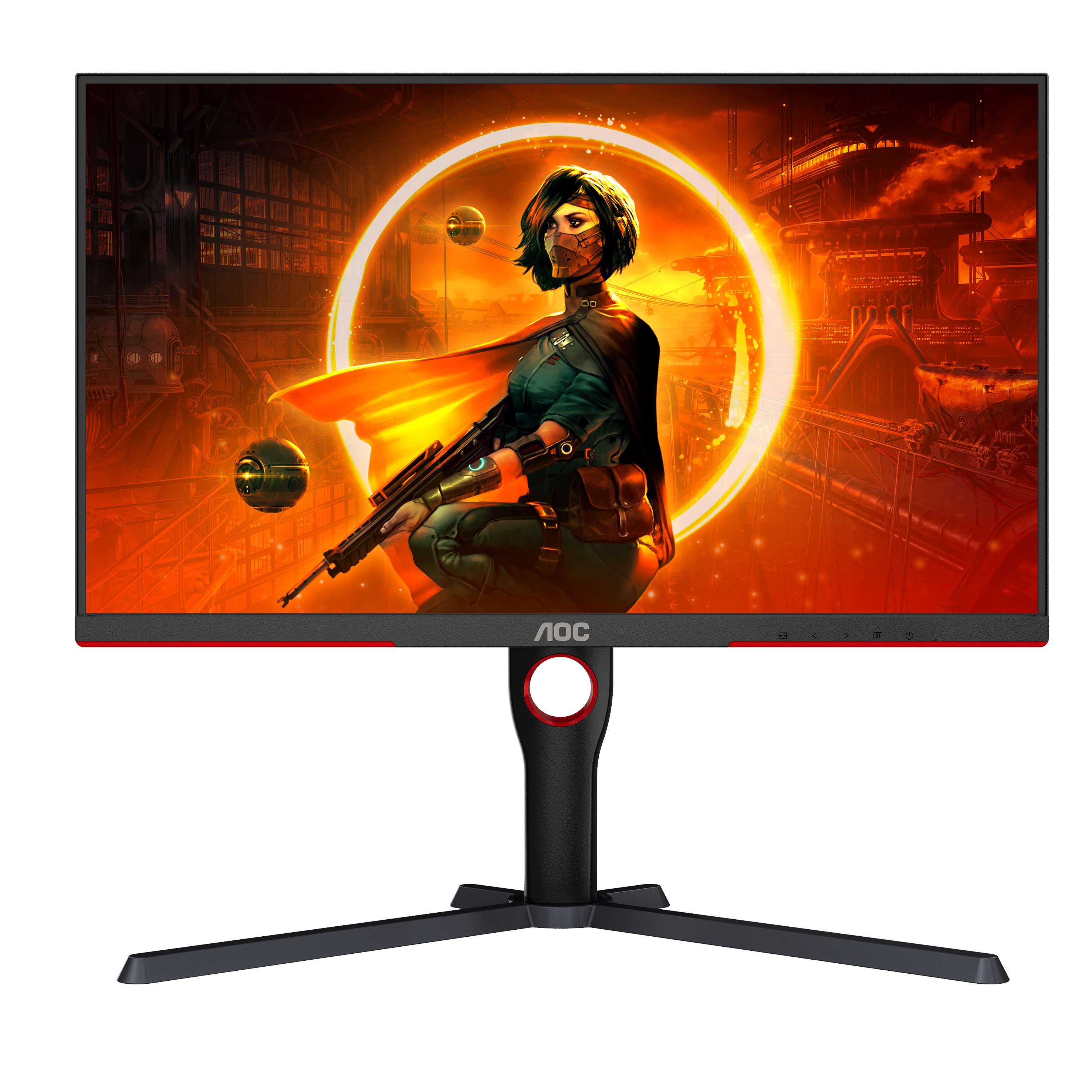 27" AOC Q27G3XMN/BK - 2560x1440 (QHD) - 180Hz - VA Computerskærm Black