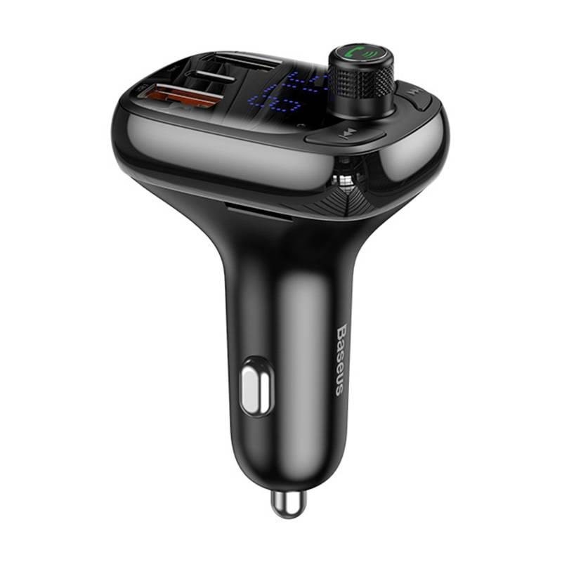 Baseus Car Bluetooth MP3 Player T Shaped S-13 Black OS Mobil Tilbehør CCMT000101